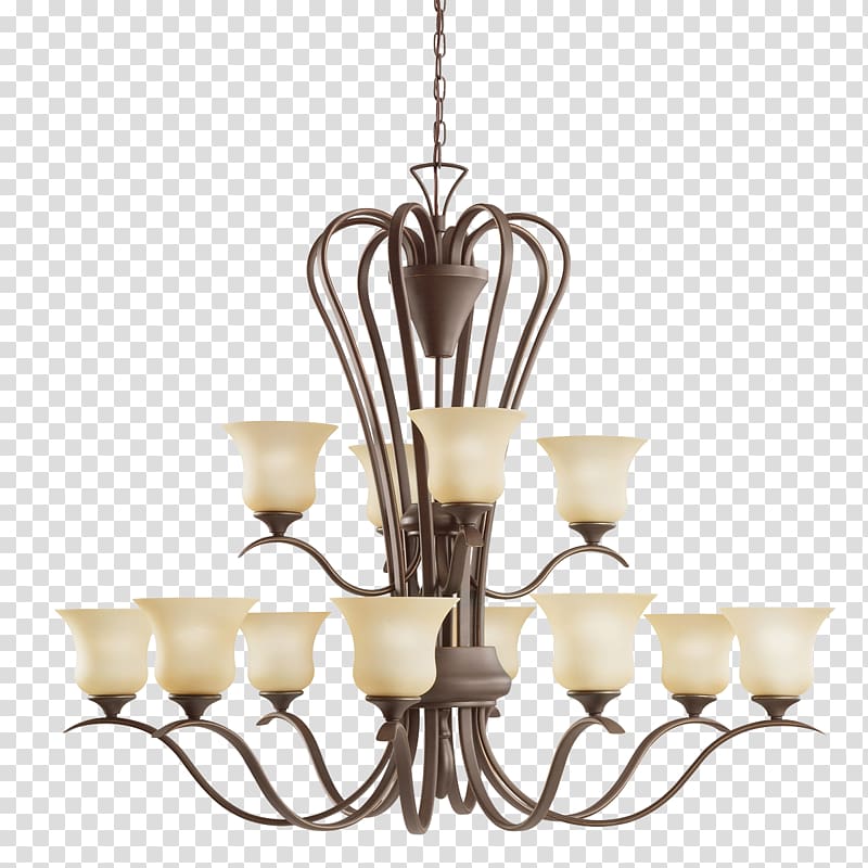 Chandelier Kichler Lighting Light fixture, chandelier transparent background PNG clipart