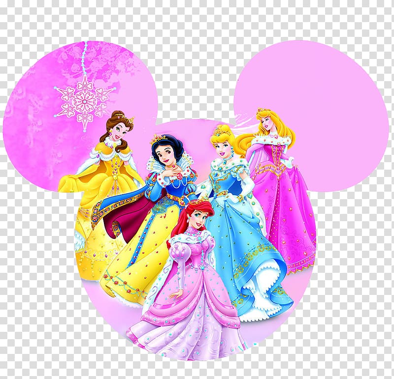 Ariel Cinderella Tiana Disney Princess Princess Christmas Tree, Disney Princess transparent background PNG clipart