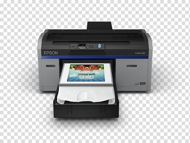 Direct to garment printing Printer Epson Inkjet printing, printer transparent background PNG clipart
