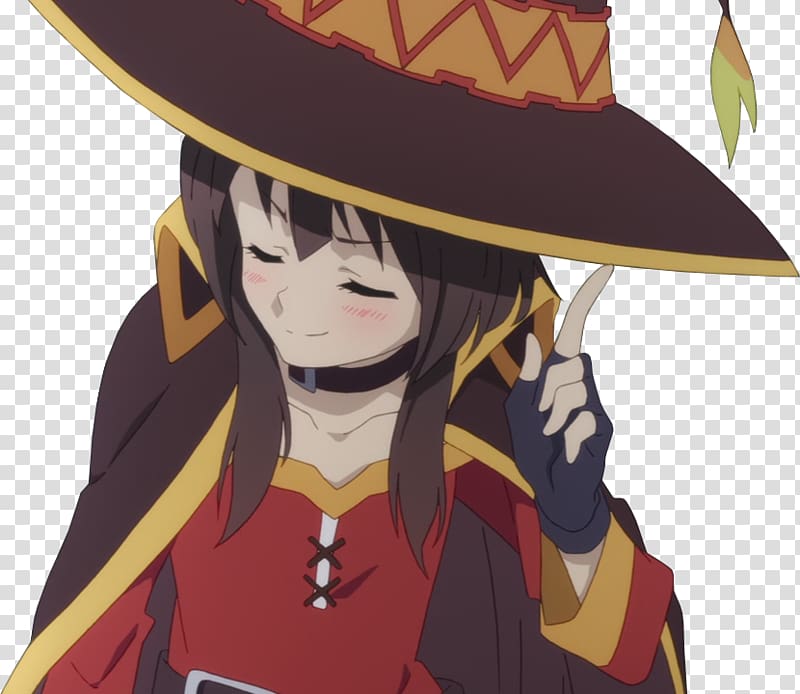 KonoSuba Know Your Meme 4chan Anime, meme, hat, manga png