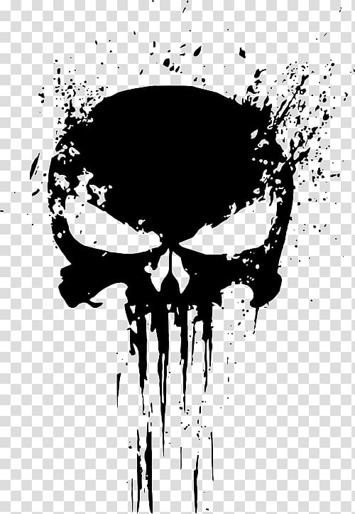 Punisher Car Decal Bumper sticker, car transparent background PNG clipart