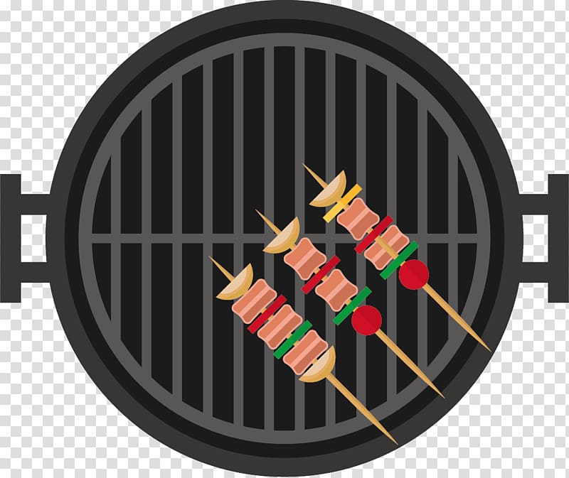 Barbecue Kebab Steak Grilling Skewer, Grilled iron plate transparent background PNG clipart