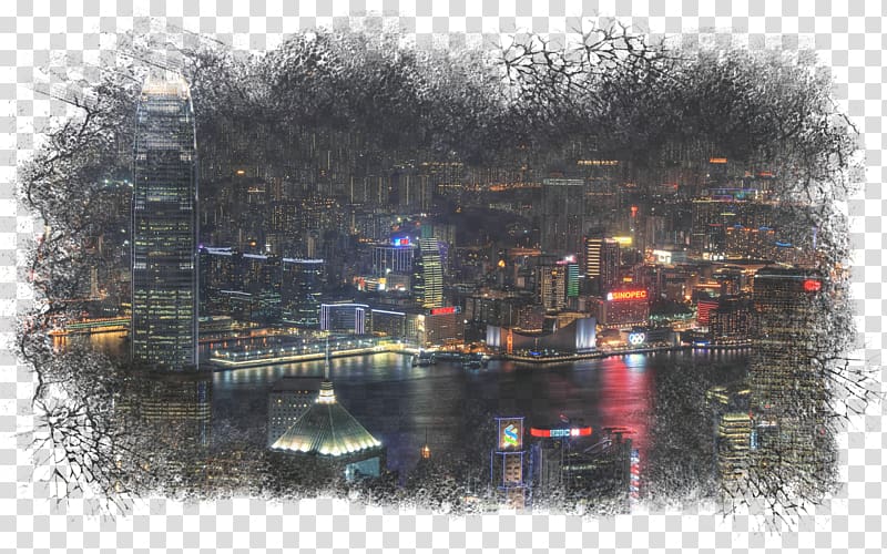 Hong Kong New York City Desktop City proper, city transparent background PNG clipart