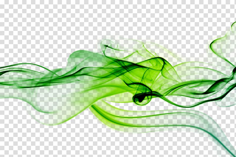 green smoke transparent background PNG clipart