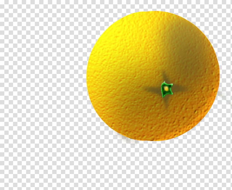 Yellow Circle Citrus, Sketch 3d cartoon fruits transparent background PNG clipart