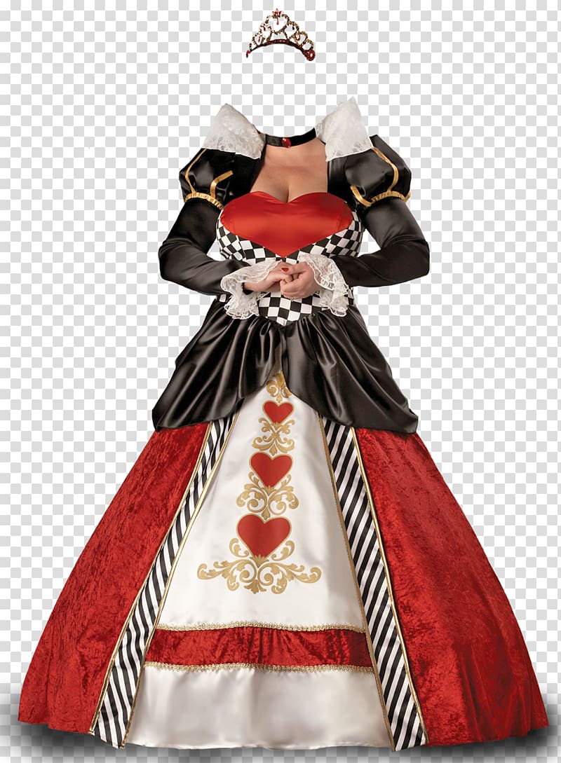 Queen of Hearts Red Queen BuyCostumes.com Clothing, dress transparent background PNG clipart