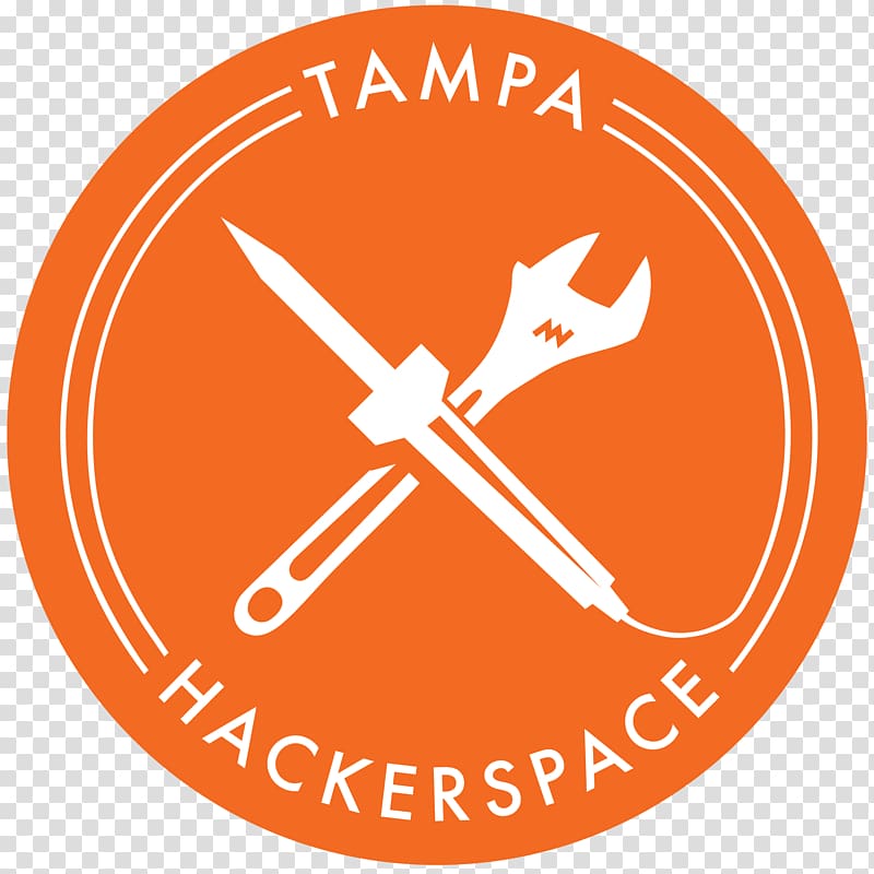Tampa Hackerspace Isle of Man 3D printing Logo, primary color transparent background PNG clipart