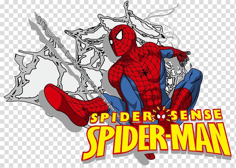 Spider-Sense Spider-Man illustration, Spider-Man Cartoon, Cartoon spider man transparent background PNG clipart