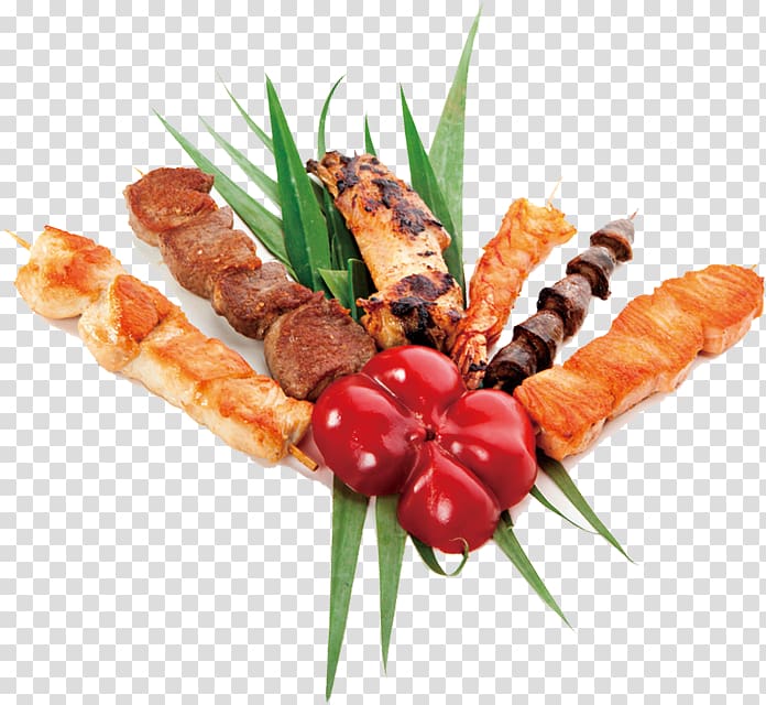 Yakitori Barbecue Churrasco Chuan Shashlik, barbecue transparent background PNG clipart