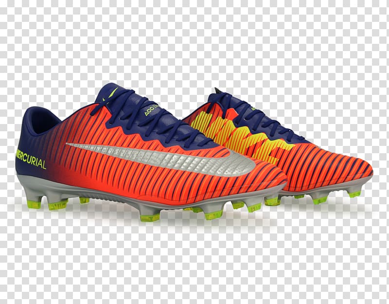 Cleat Sports shoes Nike Mercurial Vapor Football boot, Nike Blue Soccer Ball Field transparent background PNG clipart
