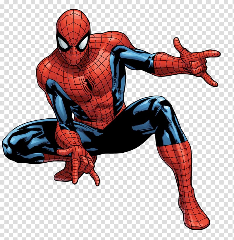 Spider-Man illustration, Ultimate Spider-Man Marvel Comics Comic book, spiderman transparent background PNG clipart