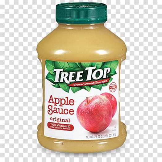 Apple juice Apple sauce Tree Top Canning, apple juice transparent background PNG clipart