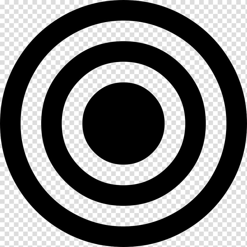 Bullseye Computer Icons Font Awesome Shooting target, bullseye transparent background PNG clipart