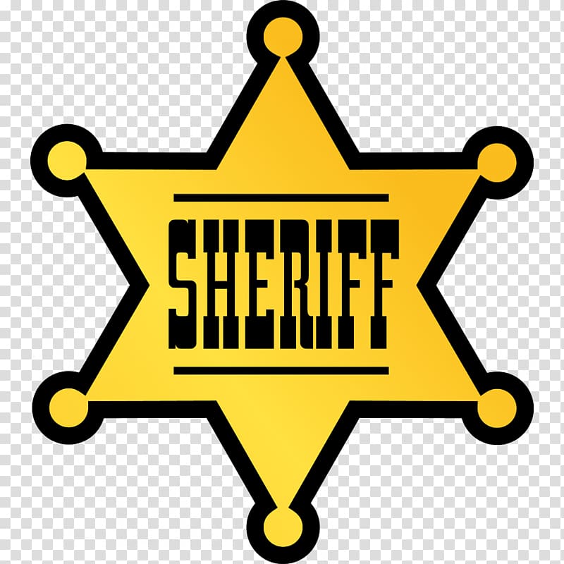 Badge Police officer Sheriff , decorative stickers transparent background PNG clipart