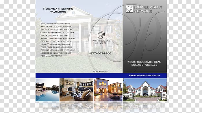 Brand Brochure, real estate leaflets transparent background PNG clipart