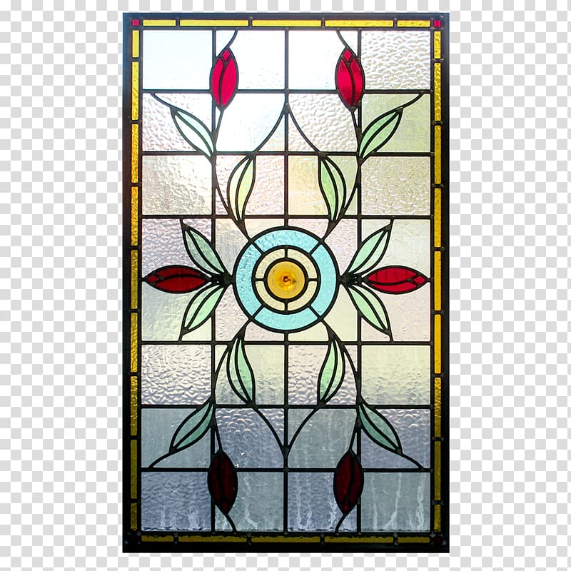 Stained glass Art Symmetry Pattern, glass transparent background PNG clipart