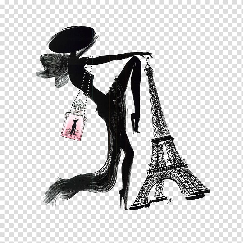 Chanel La Petite Robe noire Little black dress Perfume Fashion, chanel  transparent background PNG clipart