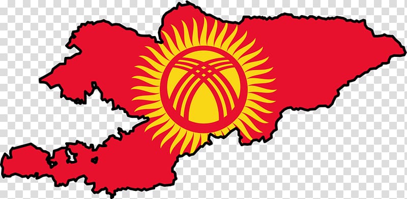 Flag of Kyrgyzstan Map National flag, afghanistan flag transparent background PNG clipart