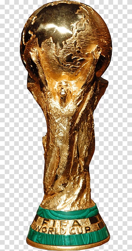 gold-colored FIFA world cup trophy, Fifa World Cup transparent background PNG clipart