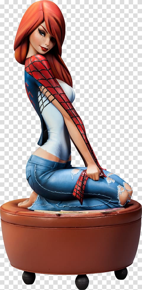 Mary Jane Watson Spider-Man Felicia Hardy Marvel Comics Gwen Stacy, Mary Jane Watson transparent background PNG clipart