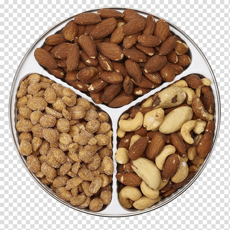 Mixed nuts Food Honey roasted peanuts, roasted seeds and nuts name card transparent background PNG clipart