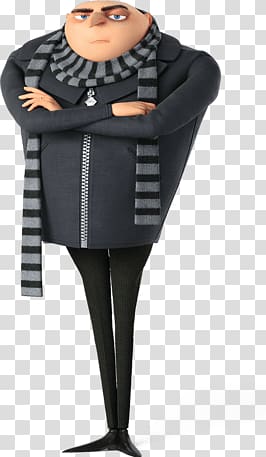 Despicable Me main character, Gru Standing transparent background PNG clipart