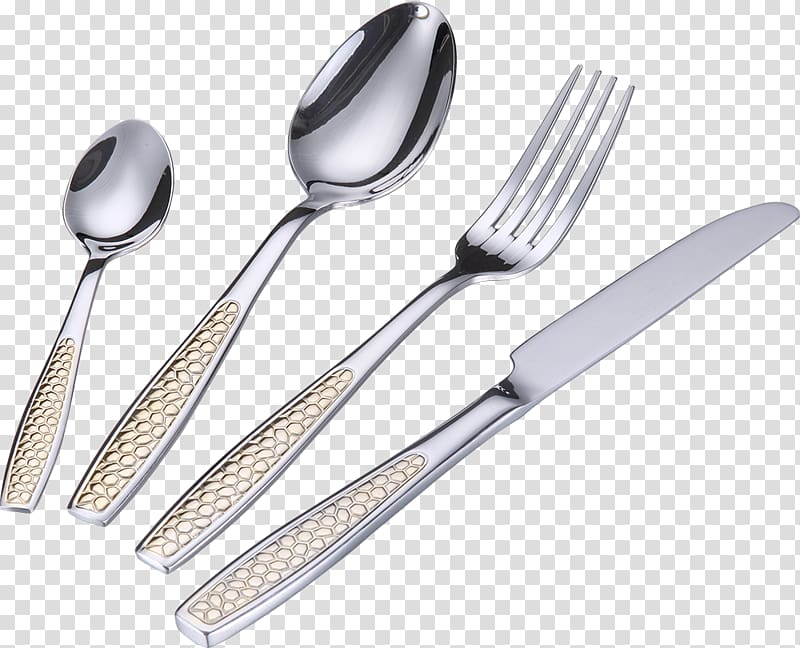 Spoon Knife Fork Cutlery Stainless steel, spoon transparent background PNG clipart