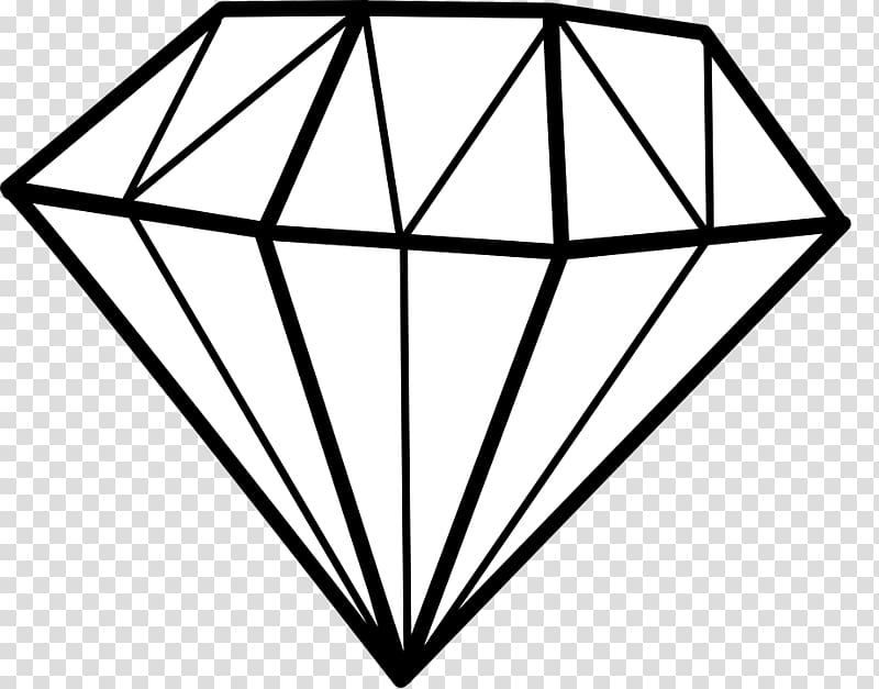 Drawing Line art Diamond , diamond transparent background PNG clipart