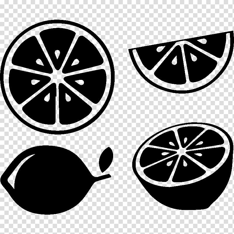 Lemon Lime Black and white, lemon transparent background PNG clipart