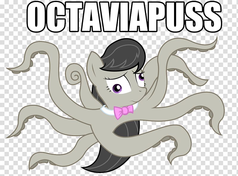 Octopus Derpy Hooves Twilight Sparkle Pony Rarity, octopus Tentacles transparent background PNG clipart