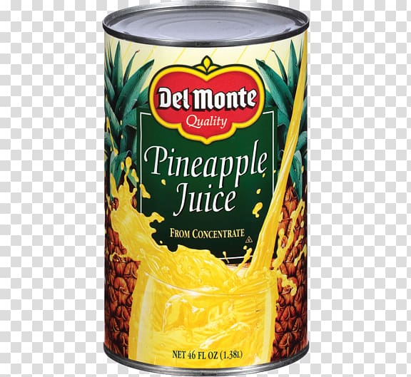 Del Monte Juice Pineapple Del Monte Juice Pineapple Drink Fluid ounce, juice transparent background PNG clipart