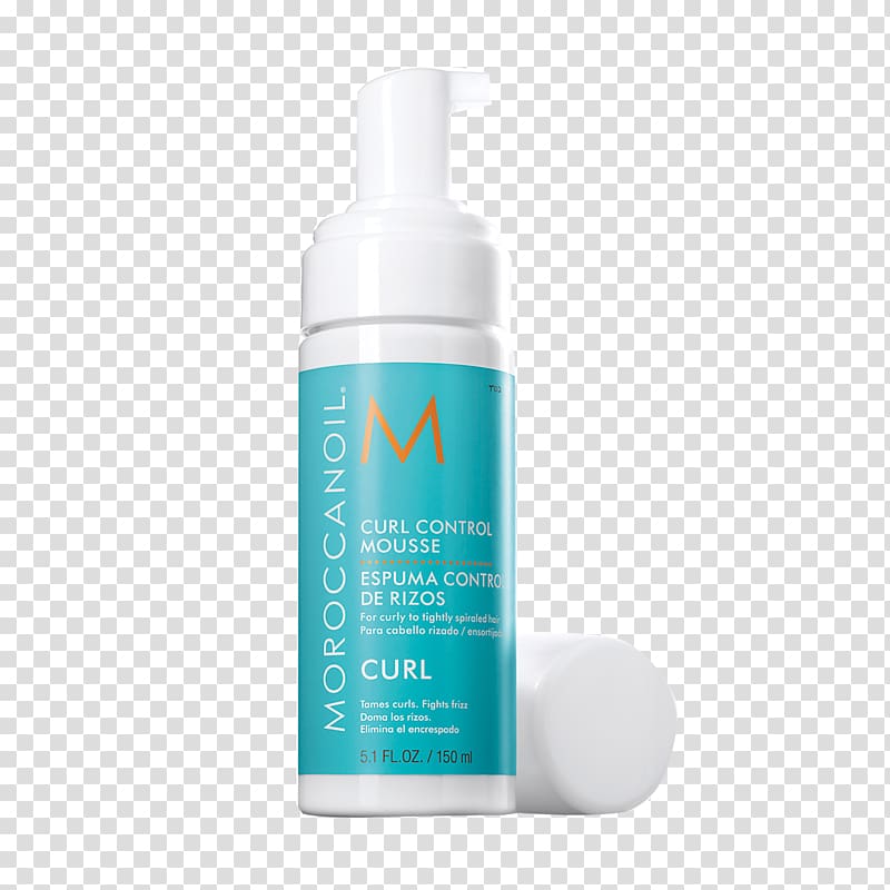 Moroccanoil Curl Control Mousse Hair Styling Products Hair mousse Hair Care Moroccanoil Curl Defining Cream, hair transparent background PNG clipart