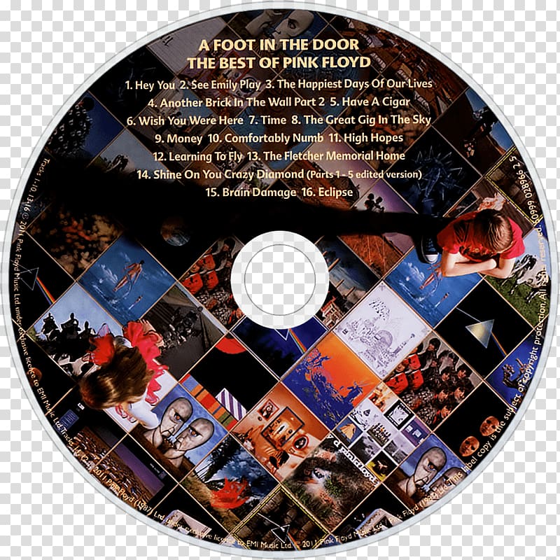 The Best of Pink Floyd: A Foot in the Door Echoes: The Best of Pink Floyd Album Psychedelic rock, pink floyd transparent background PNG clipart