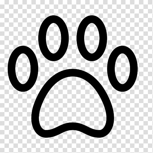 Black paw print illustration Computer Icons Paw Symbol Skye Paw