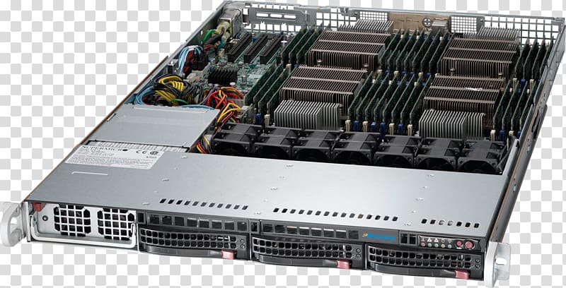 Intel Xeon Computer Servers Rack unit Central processing unit, server transparent background PNG clipart