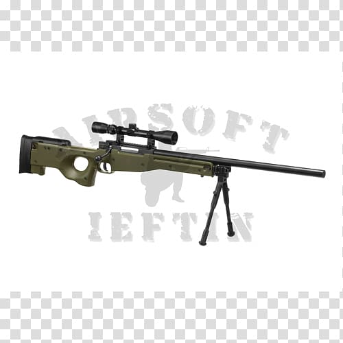 Accuracy International Arctic Warfare Sniper rifle Accuracy International AWM Airsoft, sniper rifle transparent background PNG clipart