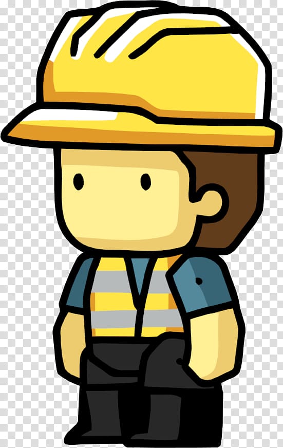 Scribblenauts Unlimited Scribblenauts Unmasked: A DC Comics Adventure Construction worker , Construction Workers transparent background PNG clipart