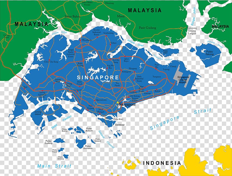 Singapore Map , Singapore Map transparent background PNG clipart