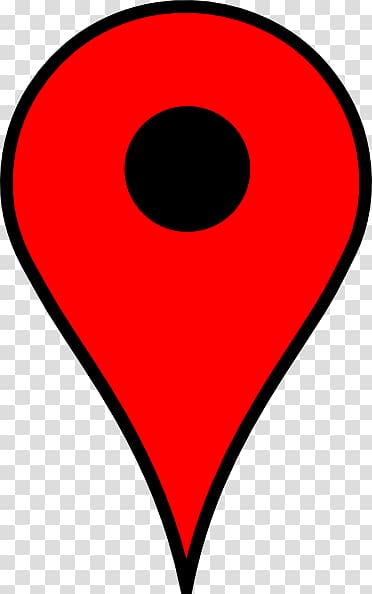 red and black location spot illustration, Red Map Pin transparent background PNG clipart