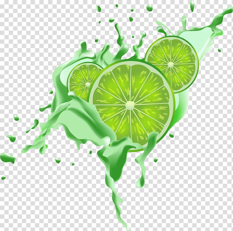 Lemon juice Lemon-lime drink Dessert bar, Fresh green lemon transparent background PNG clipart