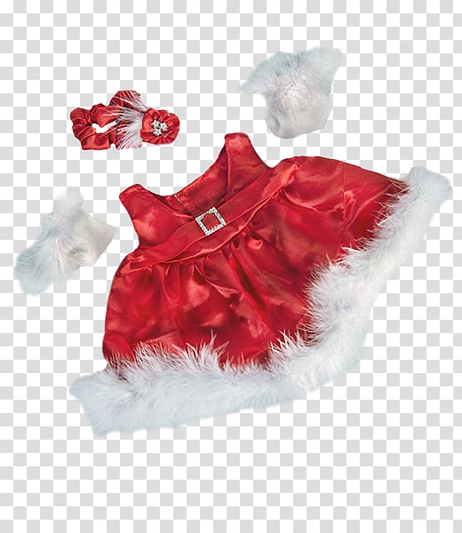 Teddy bear Clothing Dress Costume, festive fringe material transparent background PNG clipart