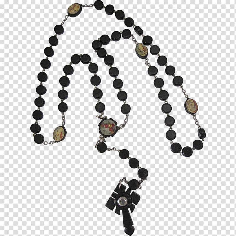Rosary Prayer Beads Christian cross, catholic transparent background PNG clipart