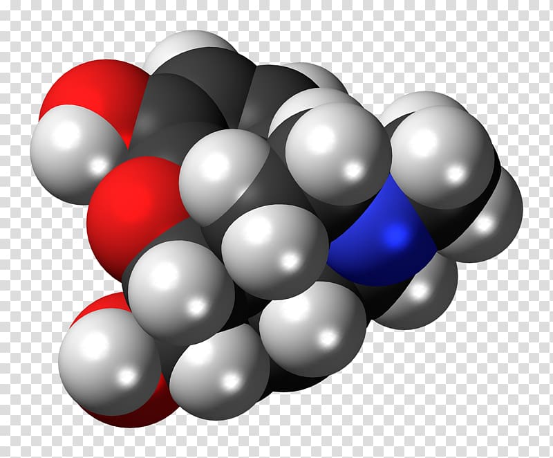 Pharmaceutical drug Molecule Opioid Codeine, molecules transparent background PNG clipart