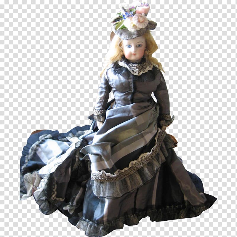 Costume design Figurine, Bisque Doll transparent background PNG clipart