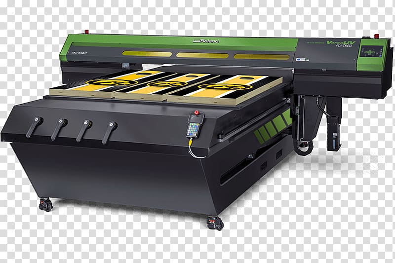 Flatbed digital printer Printing Wide-format printer Roland Corporation, printer transparent background PNG clipart