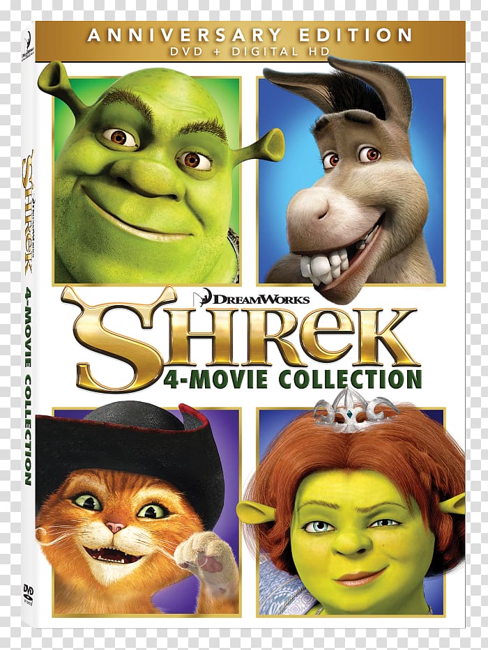 Eddie Murphy Shrek Forever After Princess Fiona Donkey, puss in boots transparent background PNG clipart