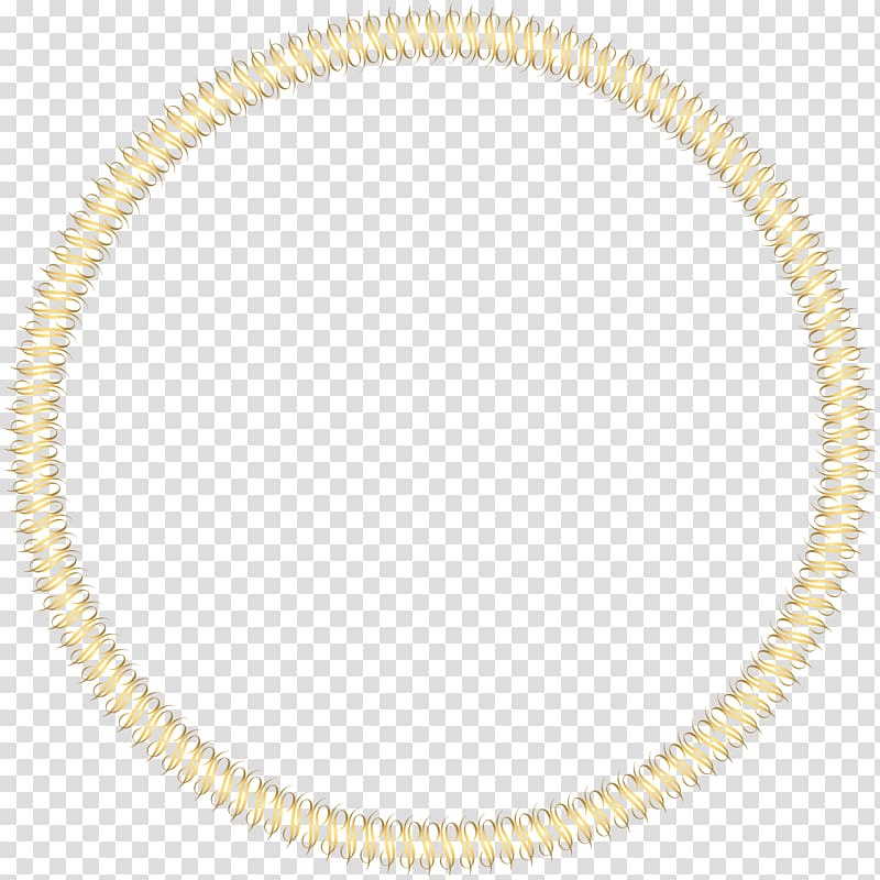 gray striped ribbon frame illustration, Material Yellow Body piercing jewellery Pattern, Golden Round Deco Border transparent background PNG clipart