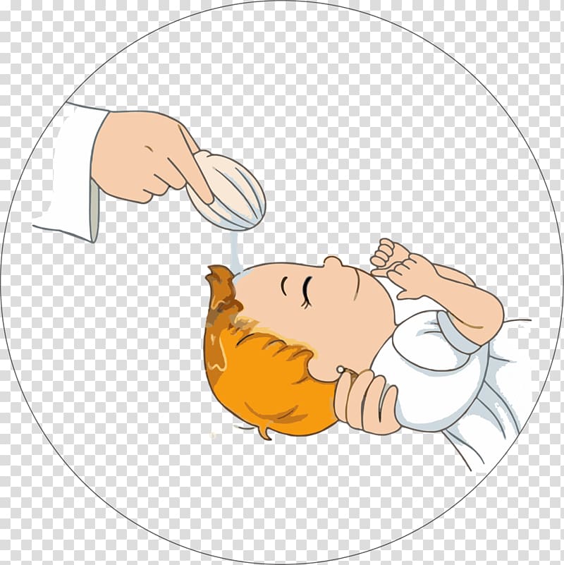 infant baptism clipart