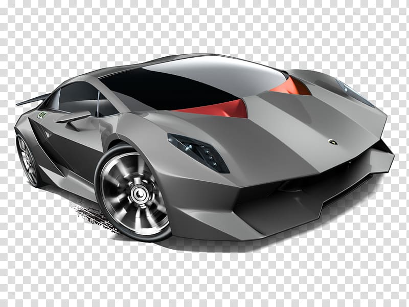 Lamborghini Sesto Elemento Car Lamborghini Aventador Hot Wheels, race car transparent background PNG clipart