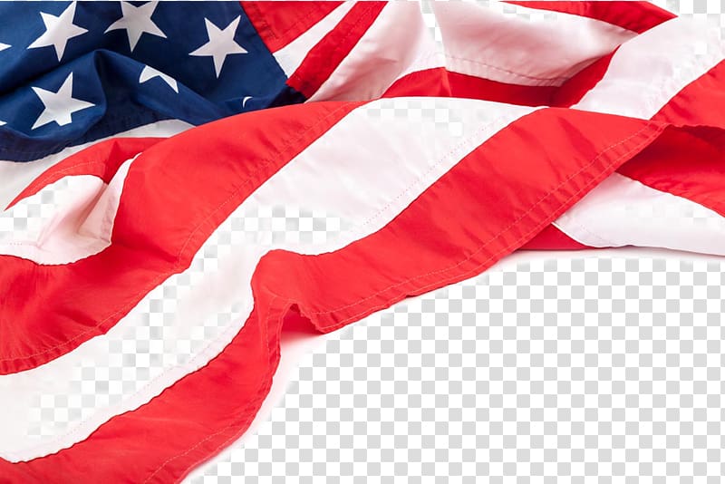 waving American flag, Flag of the United States , American flag transparent background PNG clipart